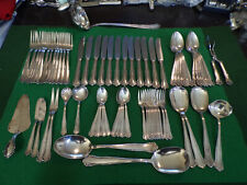 EBEL barockes Silberbesteck für 12 Personen + 15 Vorlegeteile Silber 120er TOP !