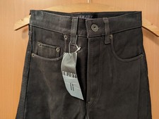 Neu+enjoy+ echt leder hose+Nubuk? Büffel?+dunkelbraun+gr.26+schlank+skinny