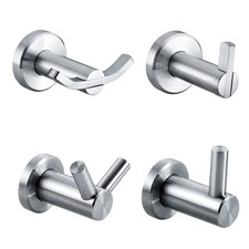 Kleiderhaken EDELSTAHL Garderobenhaken Wandhaken Mantelhaken Garderobe Haken