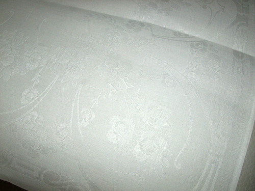 Antike feine leinen serviette - antike,