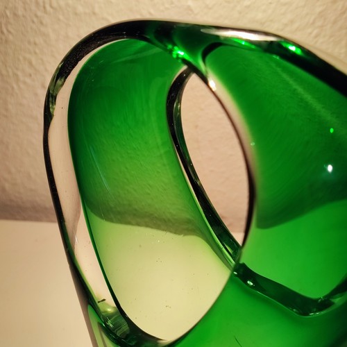 Seltene muranoglas henkel vase - seltene,