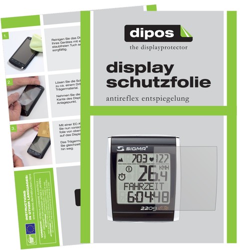 Schutzfolie matt für - 6x,