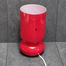 Ikea Lykta Lampe Rot • Typ B 0401 • Vintage • Nachttischlampe • Ca. 24,5cm • 