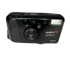 Yashica T4 Tessar 3.5/35mm Black Point and Shoot mit Handbuch RARE Geprüft✅ TOP✅