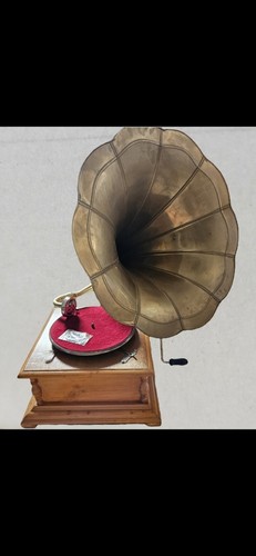 Trichter grammophon - trichter-grammophon, im