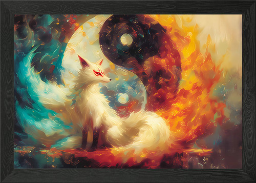 Yin yang fuchs - yin,