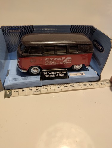 Welly classical bus 1962 - welly, vw