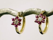 333 Gold Creolen  Creolen 16,5