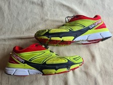 Salomon X-Scream 3D, Laufschuhe, Trailschuhe,  gelb, innen 27cm