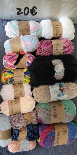 Wollpaket knäuel - knäuel, –
