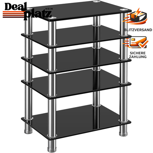 Hifi rack glas ebenen - hifi,
