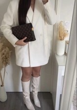 Zara boucle kurzmantel - boucle,