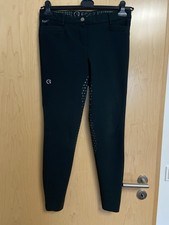 Ego7, Damenreithose, Gr. 42 (IT 46), Dunkelgrün, Vollbesatz, Full-Grip Highwaist