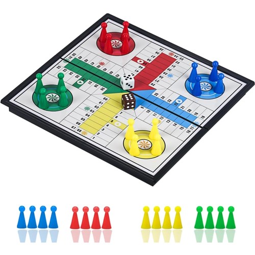 Ludo faltspiel set - ludo,