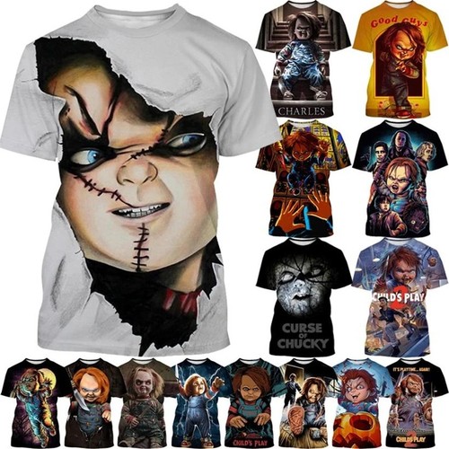 Chucky puppe druck shirts - puppe, t-shirts