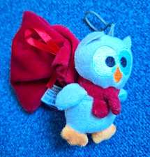 Ferrero Kinder Schokolade Plüsch Eule mit kleinem Beutel