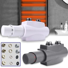 Multiblock Heizkörper Thermostatventil Anschlussgarnitur Mittelanschluss Heizung