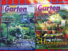 2 x Gartenzeitschriften Garten Zeitung September 2005 und Oktober 2005