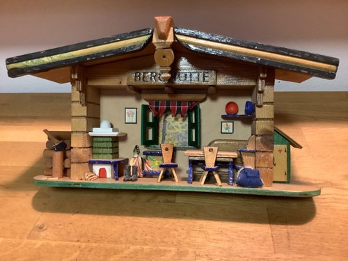 Berghütte erzgebirge miniatur - berghütte,