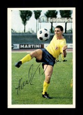 Horst Berg Eintracht Braunschweig 1967-68 Bergmann Sammelbild Original Sign