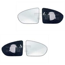 Spiegelglas Außenspiegel Set