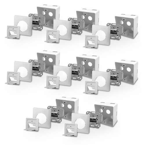 Cat6a netzwerkdose netzwerk - 8x,