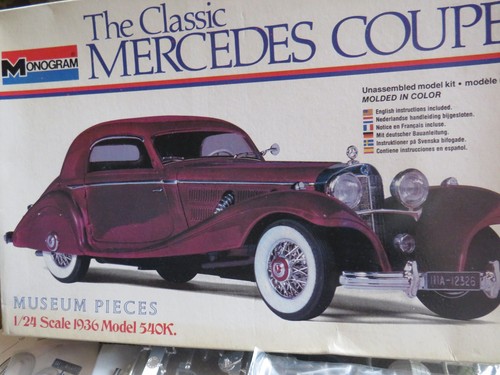 Monogram mercedes coupe - monogram, 1:24