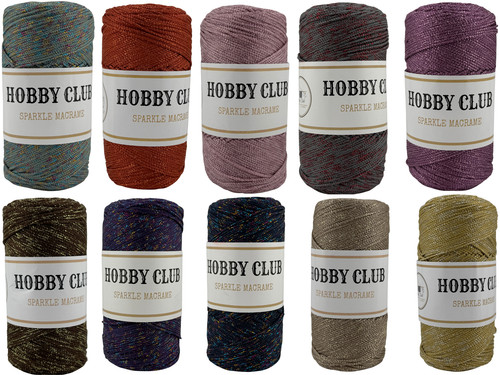 Hobby club sparkle - sparkle, makramee