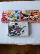 Drei Puzzle je 1000 Teile