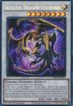 Yugioh skeletal dragon - yugioh,