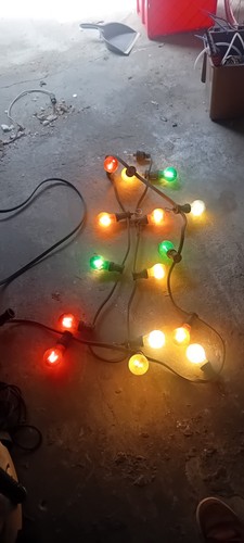 Lichterketten mit fassungen - mit,