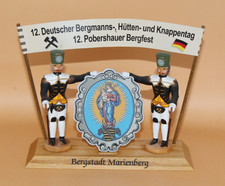 Walter Werner Figuren Stadtwappen Marienberg Sonderfigur 12. Bergmannstag