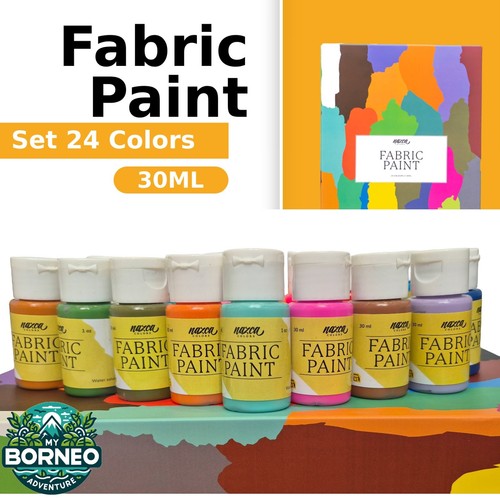 Textilfarbe farben set 30ml - textilfarbe,