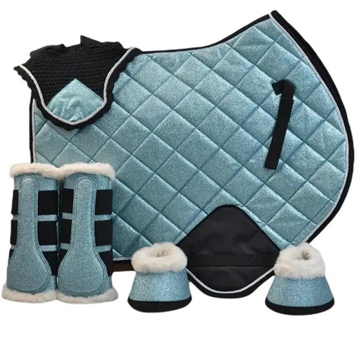 Pferdesattel pad set - set, mit