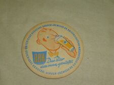 alter Bierdeckel BBK Schuck-Jaenisch AG Kaiserslautern d=10,5cm