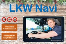 LKW - Truck - Navi  inkl. Kartenupdate – Navigationsgerät – 7 Zoll – Europa