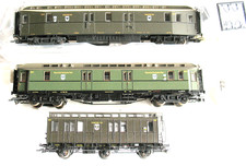 Fleischmann 5854, Piko 53320, Roco 2847: 3 Postwagen Kaiserlich Deutsche Post;