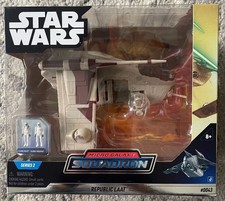 Star Wars Micro Galaxy Squadron Serie 2 Republic Attack Gunship (LAAT)