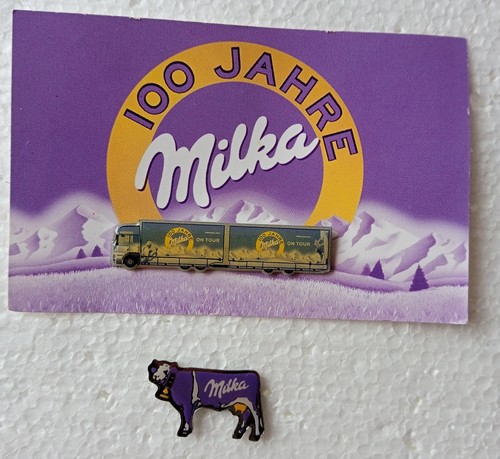 Pins milka truck - +,