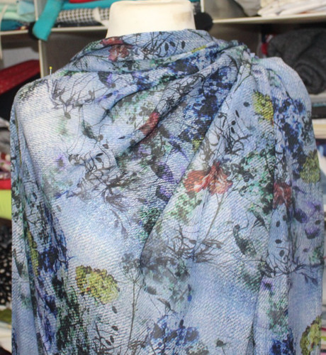 Zarter chiffon stoff - zarter,