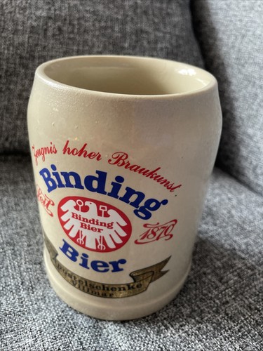 Bierkrug binding bier steingut - bierkrug,