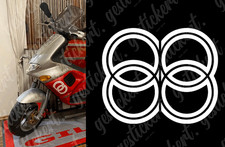 2x Aufkleber für Gilera