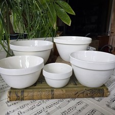 Vintage Pudding Dampfschalen x