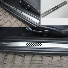 FÜR MINI ONE COOPER R56 R57 R58 R59 EINSTIEGSLEISTEN EDELSTAHL CHECKERED FLAG