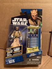 Star Wars 3,75" Clone Wars CW51 - Eeth Koth Actionfigur NICHT NEUWERTIG