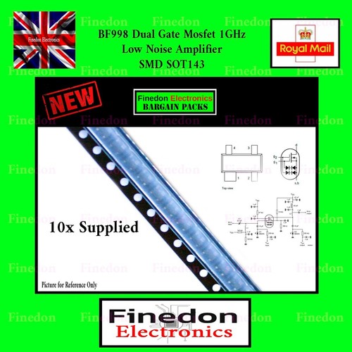 10x bf998 dual gate - bf998, mosfet