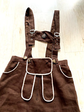 TRACHTENHOSE. Leinen. Seppelhose. braun. 152/158. UNIKAT