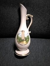 Älteres Väschen Vase Thüringer  Warte Lauenstein Oberfranken Andenken Porzellan❀