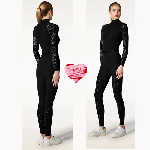Wolford net leggings - w, s