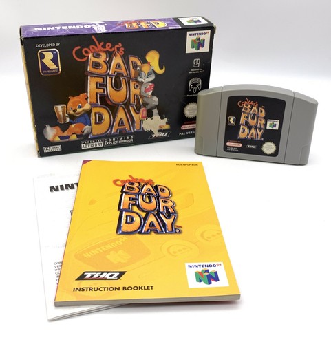 Conker bad fur - fur, (nintendo